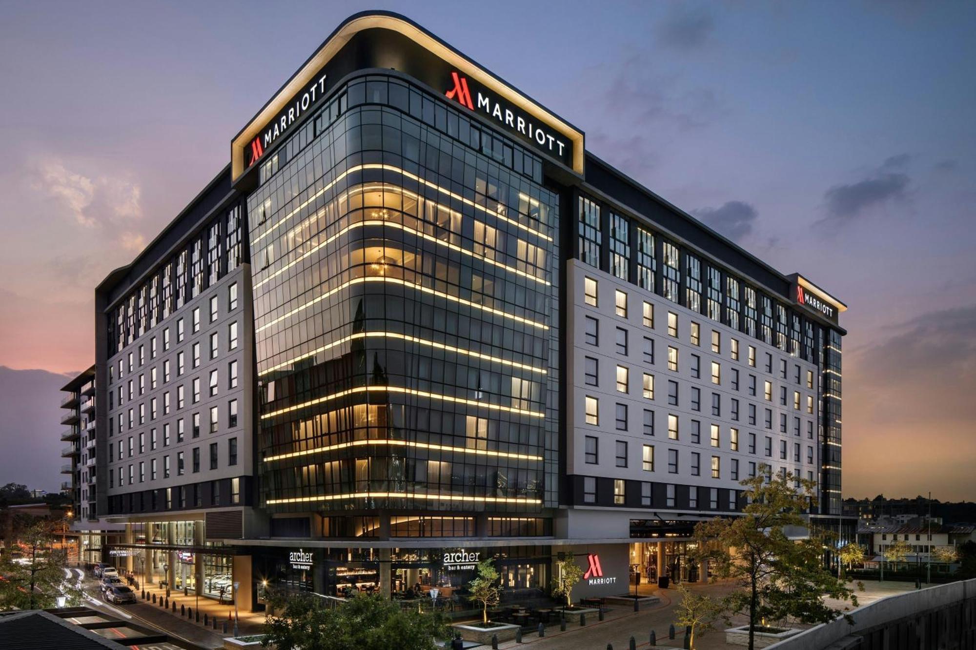 Johannesburg Marriott Hotel Melrose Arch Eksteriør bilde