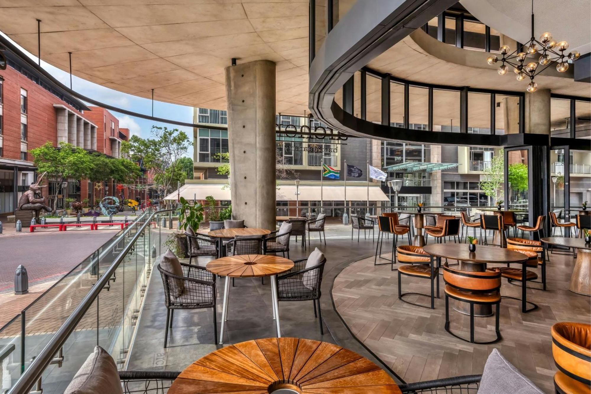 Johannesburg Marriott Hotel Melrose Arch Eksteriør bilde